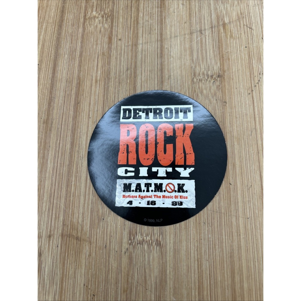 KISS Band Detroit Rock City Decal 5441